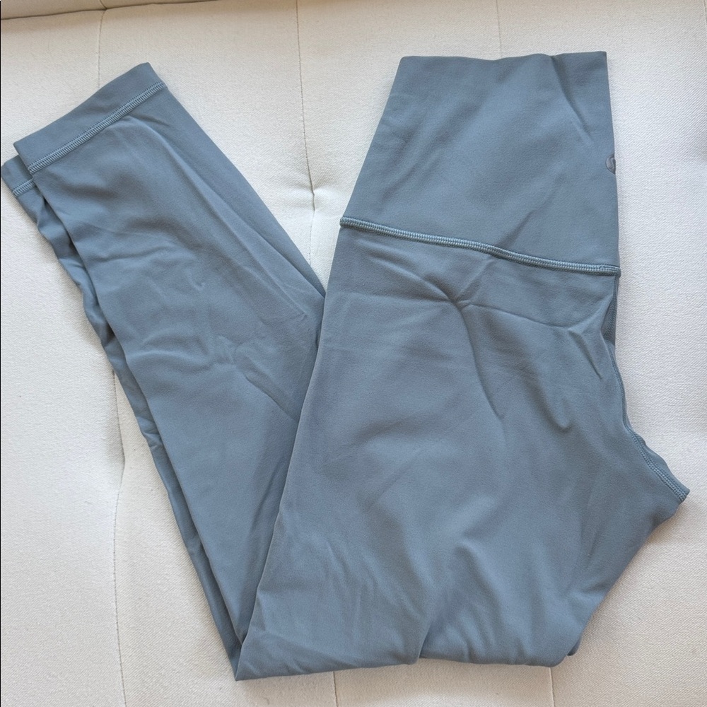 Lululemon Blue Align 25” High-Waisted Leggings - Picture 1 of 3